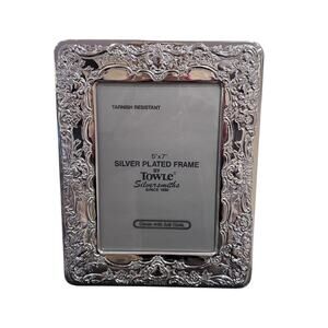 Towle Old Master Silver Plated Picture Frame Album 5x7